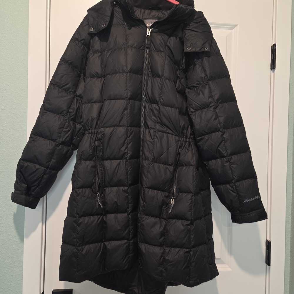 Eddie Bauer Women's Black Puffer Coat